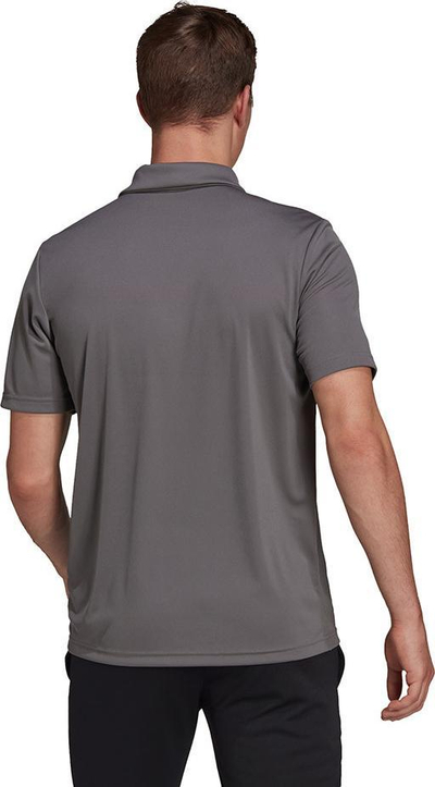 Bluzë polo Adidas Entrada 22 H57486 për burra, prej poliestëri të riciklum, e bardhë