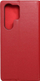 Këllëf libri lëkure SMART PRO për Samsung S23 Ultra, me magnet, burgundy