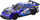 Makina me telekomandë Dragon RC, drifting, trup me drita, blu