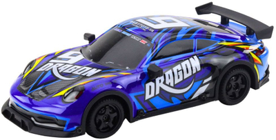 Makina me telekomandë Dragon RC, drifting, trup me drita, blu