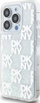 Маска за телефон DKNY Liquid Glitter Checkered, за iPhone 15 Pro, проѕирна