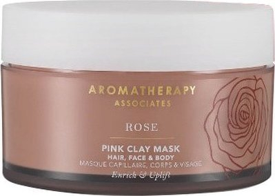 Maskë fytyre Aromatherapy Associates Rose Pink Clay Mask, 200ml, për fytyrë trup dhe flokë