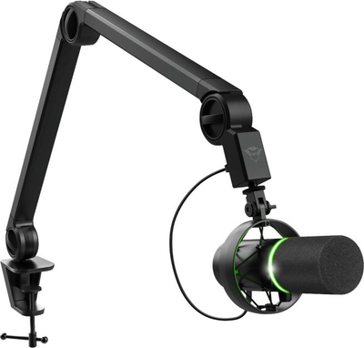 Mikrofon Trust GXT 255+ ONYX, USB, me krah tavoline, i zi