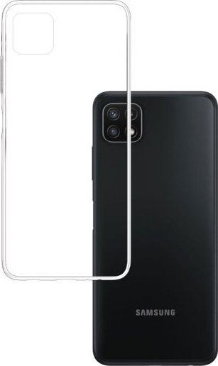 Kapak mbrojtës 3mk All-safe Skinny Case për Samsung Galaxy A22 5G, prej TPU dhe polikarbonati, transparent