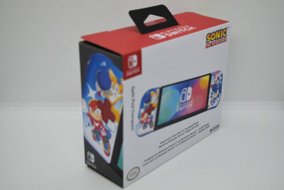 Kontroller Nintendo Split Compact, wireless, i kaltër