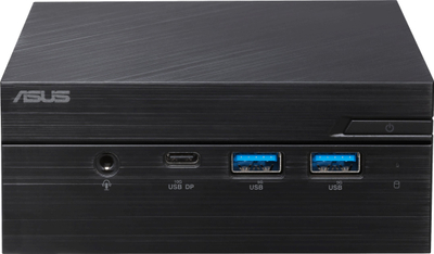 Kompjuter mini desktop ASUS PCPN53 S7027MDS1, kompakt, për zyrë, i zi