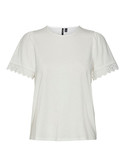 Maicë VERO MODA VMPANNA Regular Fit, e bardhë