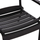 Karrige lounge oborri KORVER HM6333.02, polipropilen, 63.5x65x76cm, e zezë