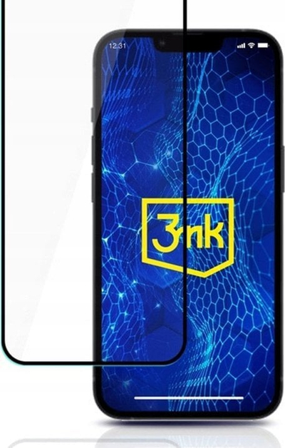 Заштитно стакло 3MK HardGlass Max Lite за Xiaomi 14T Pro, полноекранско, црно