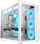 Kuti kompjuteri GameMax Infinity, Mid Tower ATX, panel xhami i temperuar, e bardhë