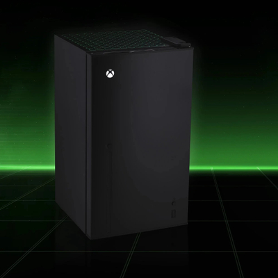 Frigorifer kompakt UKONIC Xbox Series X, 91L, 83cm, i zi