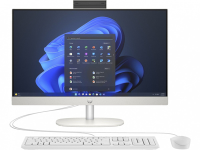 Kompjuter All in One HP ProOne 240 G10, Intel Core Ultra 5, 16GB RAM, 512GB SSD, i bardhë