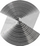 Fre konike metali SMART365, 4-12mm, për dërrasa metali, ngjyrë metalike