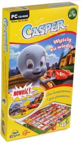 Lojë edukative Abino Casper Race Towards Knowledge, me CD interaktive, për fëmijë 4+