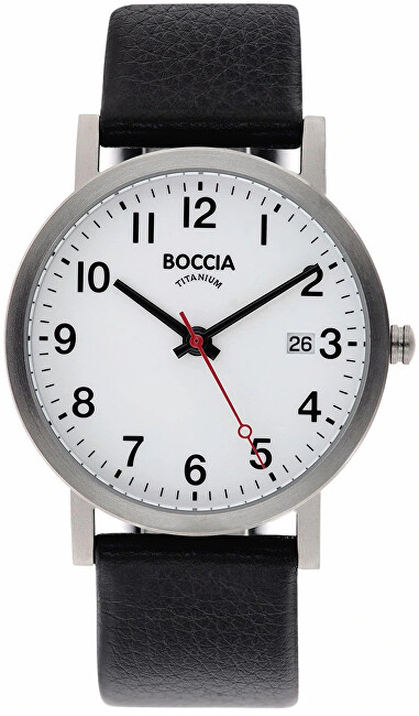 Orë dore Boccia Titanium Style 3622-03, e zezë
