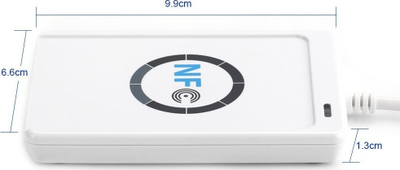 Lexues kartash NFC ACS ACR122, USB PC/SC, 13.56MHz, i bardhë
