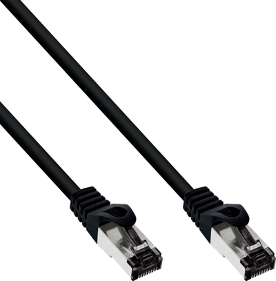Kabllo rrjeti InLine Patch Cable Cat 8.1, S/FTP, 2m, e zezë