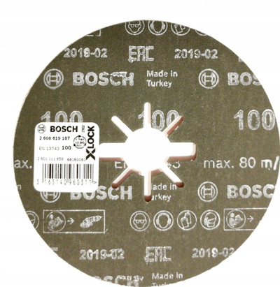 Disk fibër Bosch X-LOCK R780, 125mm, për metal dhe inoks