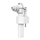 Valvul mbushëse anësore WC SIAMP 751-3/8P, 3/8", plastike, e bardhë