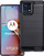 Mbulesë telefoni Carbon Case për Motorola Edge 40 Pro, silikoni, e zezë