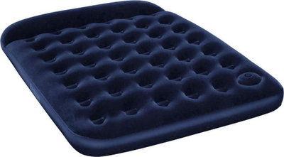 Dyshek i frymë PAVILLO Double, dopjo, me pompë mrena, blu navy