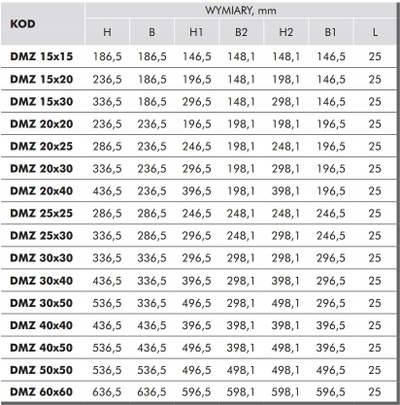 Derë kontrolli Vents DMZ15x30, 15x30 cm, e bardhë