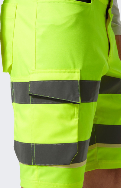 Pantallona pune Helly Hansen Uc-Me Cargo Shorts, me reflektim, masa 52, gri