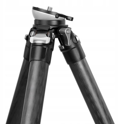 Tripod për udhëtime Leofoto LS-324CEX Pro, me bazë niveli të futme, mban gjer në 15 kg, ngjyrë e zezë