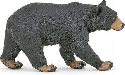 Figurë lodër ari amerikan i zi PAPO Wild Animal Kingdom 50271, PVC, për fëmijë 3+