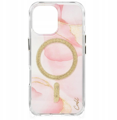 Kapak telefoni Uniq Coehl Aeris për iPhone 17, me magnet, rozë