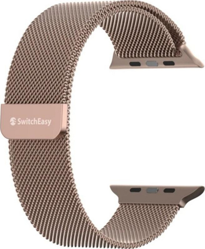 Rrip SwitchEasy SwitchEasy për Apple Watch 42/44 / 45 mm, ari rozë