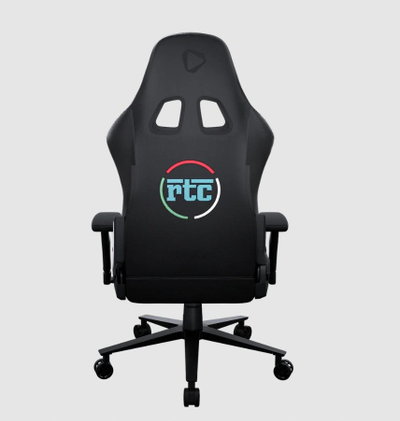 Karrige gaming ONEX RTC Hug Hardcore, ergonomike, e zezë