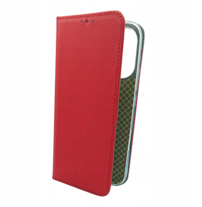 Kabullë telefoni Smart Case Book për Honor 400 Lite, plastike, me qëndrim, e kuqe