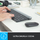Set tastierë dhe maus Logitech MK470 Slim Wireless me kamera Logitech Brio 100, Full HD 1080p, i zi