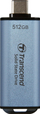 SSD i jashtëm Transcend ESD300C, 512GB, USB Type C, blu