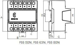 Transformator Breve PSS, 16024-9889 24 V / AC