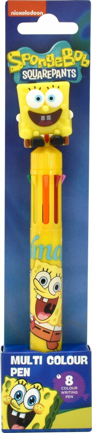Stilolaps Nickelodeon SpongeBob SquarePants, 8 ngjyra, multi colour, i verdhë