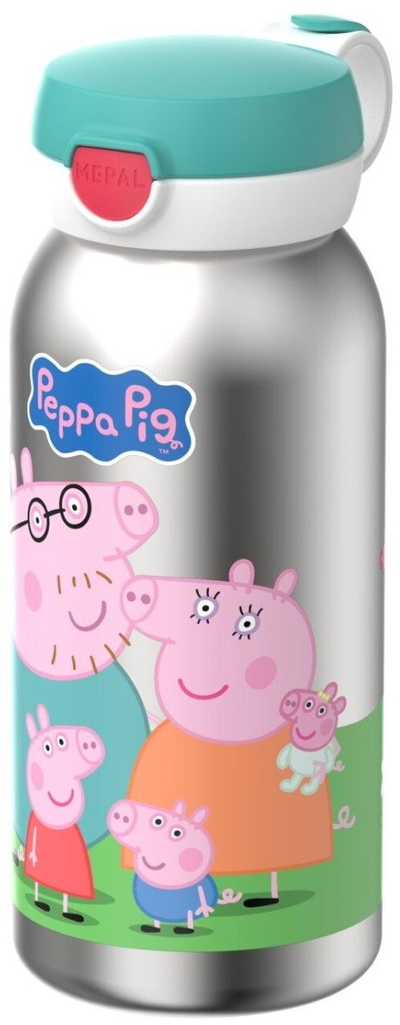 Termos Mepal Campus Flip Cap, 500 ml, çelik inox, kapak mentez i kaltër