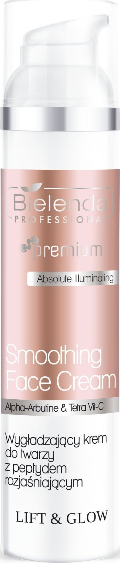 Krem fytyre Bielenda Smoothing With Brightening Peptide, 100 ml, për lëkurë të pjekur