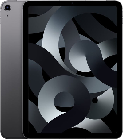 Таблет Apple iPad Air 2022, 64GB, Wi-Fi + мобилни, сив
