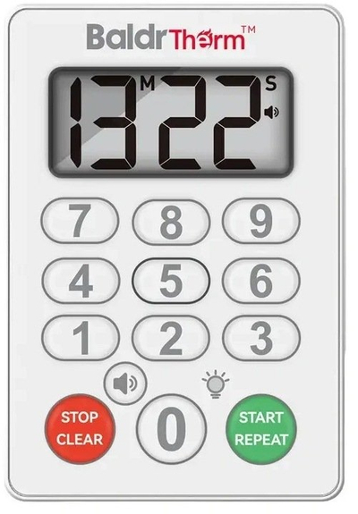 Timer kuzhine R.E.I.S BALDRTHERM E0575S, mekanik, i bardhë
