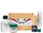 Set udhëtimi për rrojë Proraso kPRR065 Krem para rroje 15 ml + Krem rroje 10 ml + Balsam pas rroje 25 ml + furçë