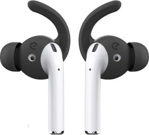 Kokëza kufjesh Class and Culture KeyBudz EarBuddyz Ultra, për AirPods 1/2, silikon, ngjyrë e zezë