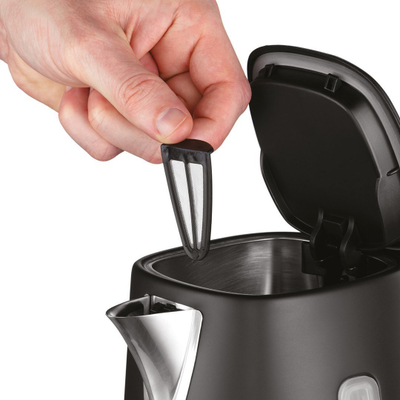 Çajnik elektrik Russell Hobbs 26140 Matte Black, 1.7L, 2400W, i zi mat