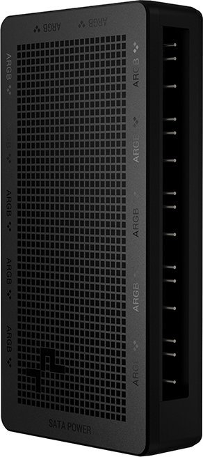 Përshtatës USB Deepcool 12-Port ARGB SC700, i zi