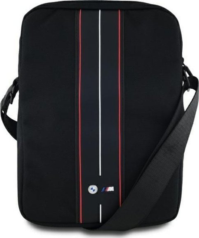 Çantë tableti BMW Nylon Red Stripe, deri 8", najlon, e zezë