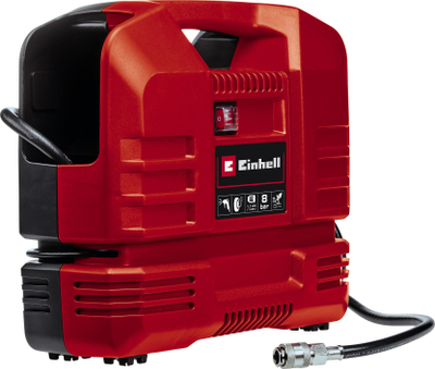 Kompresor ajri Einhell TC-AC 190 OF Set, 1100W, 8 bar, i kuq