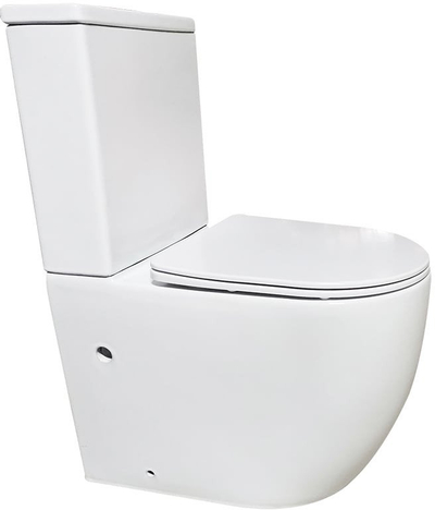 WC pa buzë TK321, sistem washdown, e bardhë