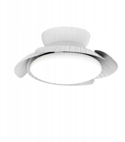 Ventilator tavani Conforama Aloha Series, LED 50W, me telekomandë, i bardhë