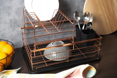 Tharëse ene BRUNBESTE BB-3385, 2 nivele, 41x30x27.5cm, rose gold
